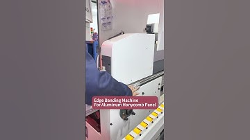 pre milling Edge bander machine HK968 with corner rounding #machine #edgebandingmachine #furniture