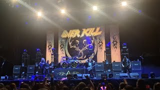 Overkill - Elimination (w/ David Ellefson) live The Metal Fest, Ciudad de México