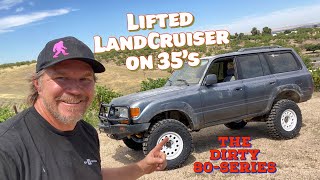 Dirt Daily. Dirty 80 LandCruiser gets Lift and Tires