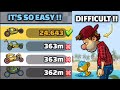 Why everyone lose this map  but its so easy in community showcase  hill climb racing 2
