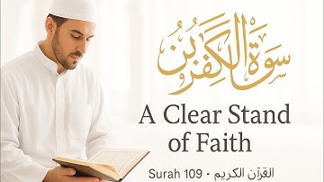 Surah Al-Kafiroon (سورة الكافرون) | No Compromise in Faith |  Mishary Rashed Alafasy |Noor Al-Quran