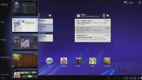 Google Android 3.0 Honeycomb Presentation and Demo of the Features
