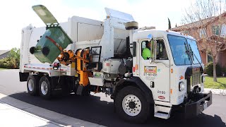 Rental Peterbilt 520 New Way Sidewinder Lid Flipping by Garbage Trucks of California 380 views 3 weeks ago 6 minutes, 37 seconds