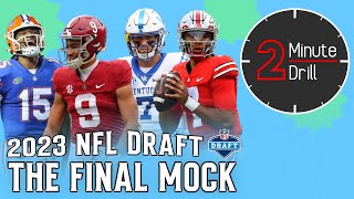 2 Minute Drill's Final Mock: Where Will The NFL's Future Stars Land