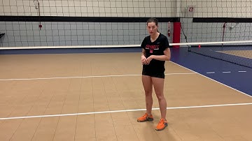 Setting footwork long distance