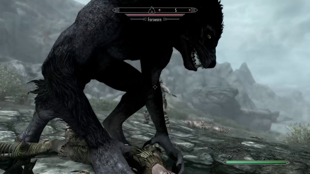 Werewolf walk around - YouTube
