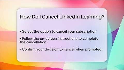 How Do I Cancel LinkedIn Learning? - Everyday-Networking