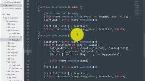 1  Setup project codeigniter và test thử
