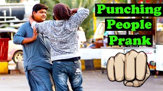 Punching People Prank | Pranks In Pakistan | Humanitarians