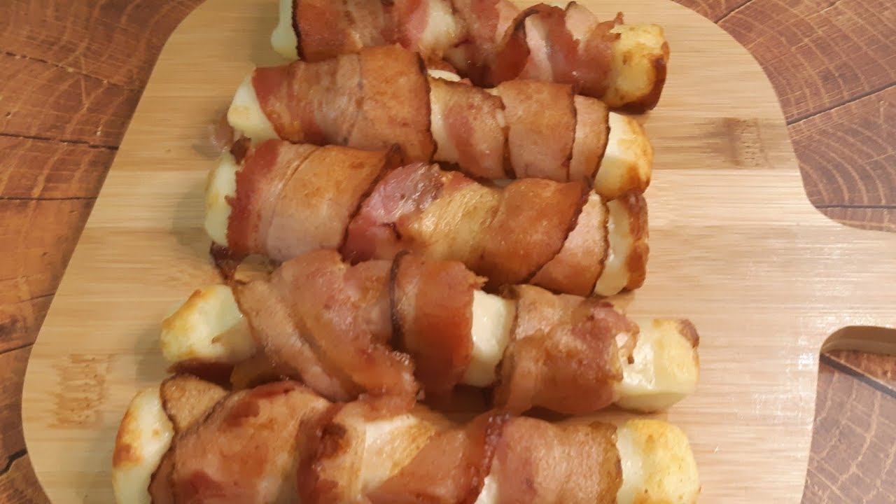 QUEIJO coalho com BACON/  Airfryer.