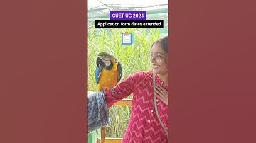 CUET UG 2024 application form dates extended 😱🔥 #cuet2024 #cuetug #cuet #cuetupdate #priyanshijain