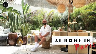 At Home in Paris: Exploring Jerome's Stylish Apartment & its Stunning Garden | Parisian Vibe