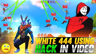 Sad News 😭 White 444 Using Hack In Live Stream 😱 Top 5 Dangerous Clip White 444 🔥😔 screenshot 2