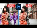 Photoshop CC 2023: How To Remove Unwanted People/Objects with Ai (Generative Fill)