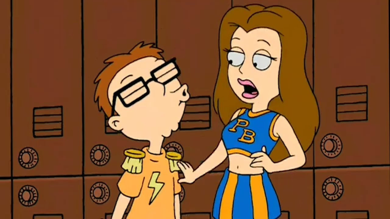 American Dad Steve Is Kissing His Woman Youtube