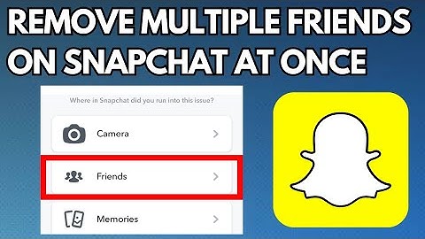 How to Remove Multiple Snapchat Friends at Once (2023)
