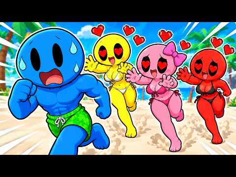 TRAPPED on a GIRLS ISLAND in ROBLOX!🔥😱