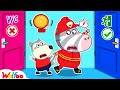 Oh No, Wolfoo Doesn't Know Which Door Is Right - Learn Fire Safety Tips for Kids | Wolfoo Family