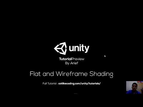 32 Advance Rendering Part 1   Flat and Wireframe Shading - Preview by Arief
