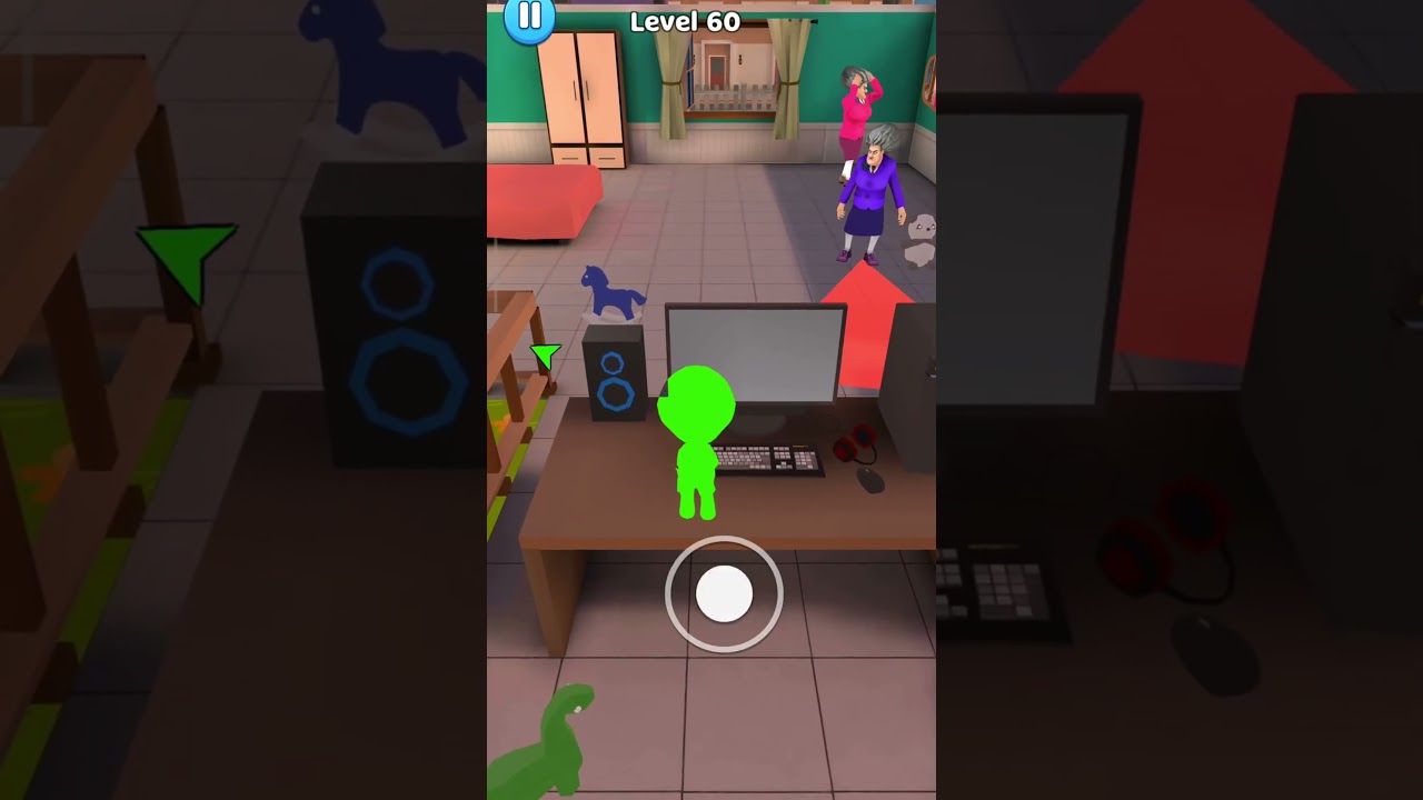 Naughty Baby MissT Prank New Level😂 Scary Teacher 3D New Update😱   Color Prank #cartoon #games #usa