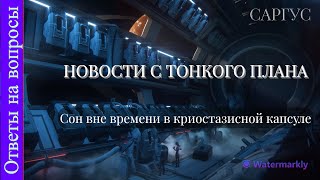 #115 Ответы на вопросы - НОВОСТИ С ТОНКОГО ПЛАНА. Сон вне времени в криостазисной капсуле.