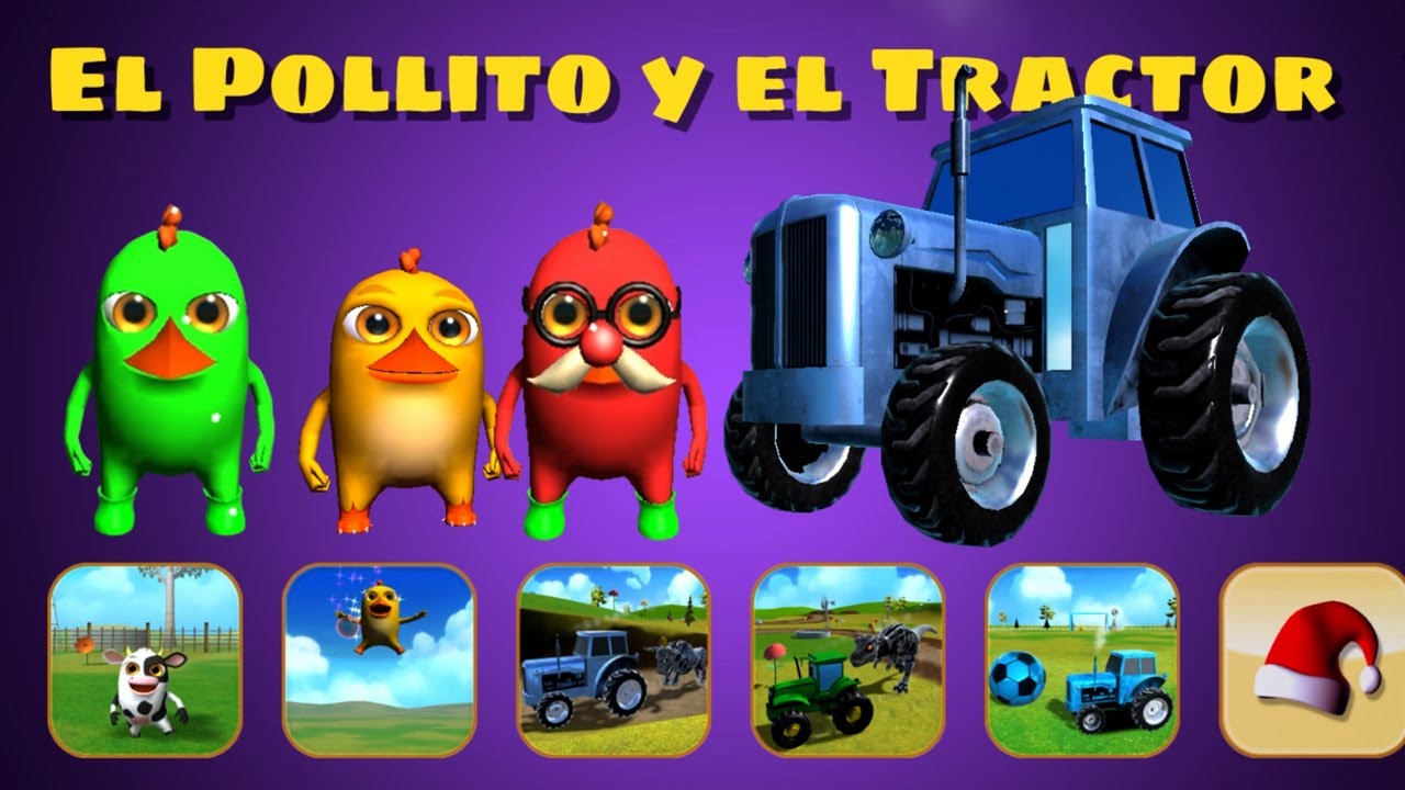 EL POLLITO Y EL TRACTOR || @Quirozama