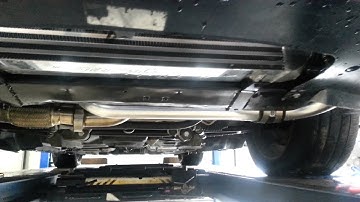 Turbo 2V Mustang, open downpipe " 2V2Fear"