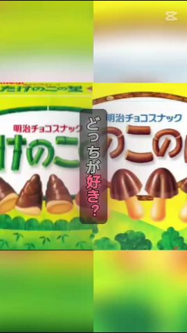 自分はどちらかというとたけのこの里が好きですどっちとも美味しいです