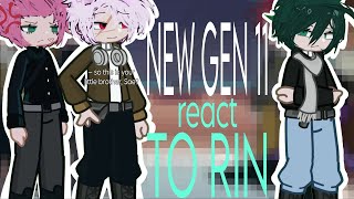 NEW GEN 11 REACT TO RIN // PUT IN 2X SPEED // WIP // BLUE LOCK