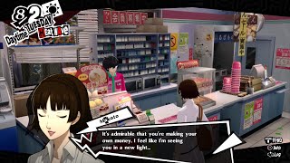 Persona 5 Royal | Caught Working at the Convenience Store Scenes