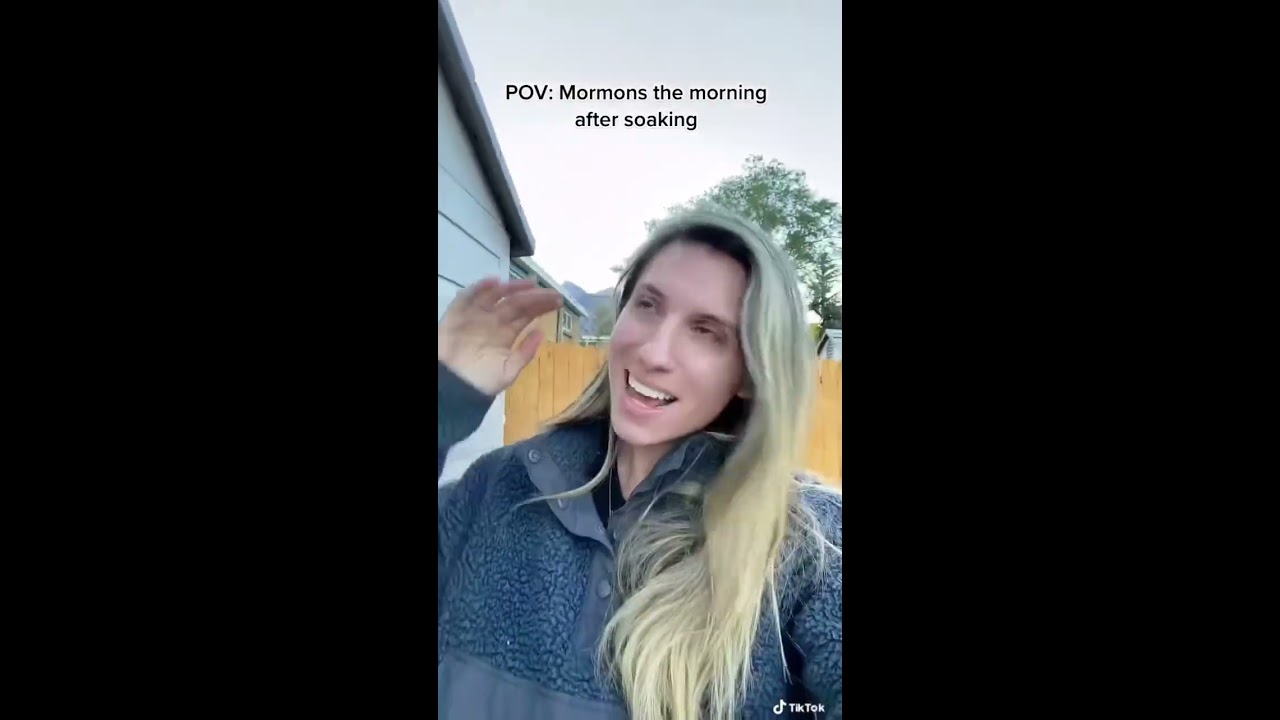 Mormons The Morning After Soaking 