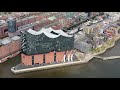 Hamburg von oben - 4K Luftvideo - Ende April 2020