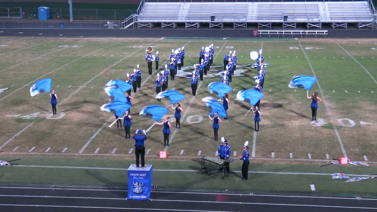 [4K wide] Miami East HS Viking Band - 2024 Graham Band Festival
