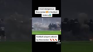 Football Firecracker Attack