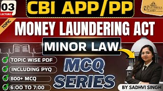 CBI Minor Law MCQ Series | Lecture 3 | Paathshala Classes