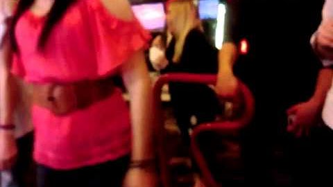 DDR experts at Dave and Busters