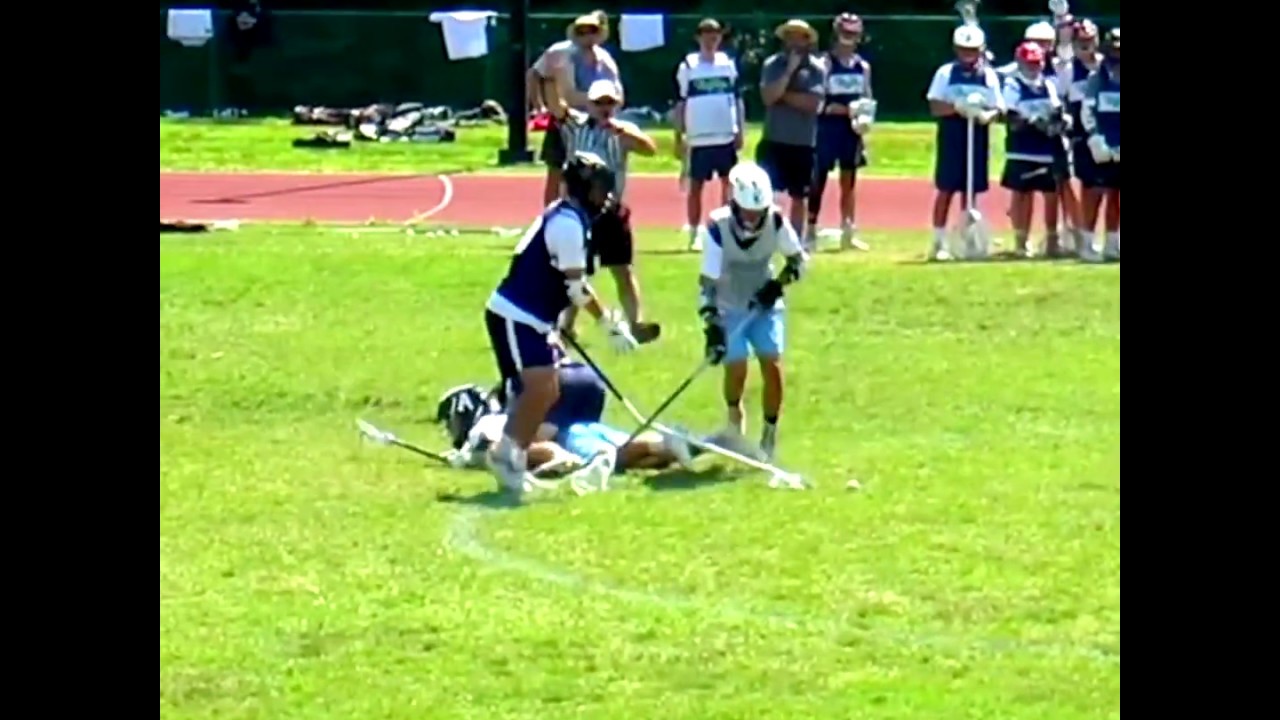Lacrosse Stick Break Highlight YouTube