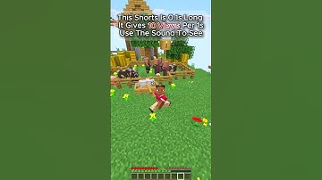 This 0.1 Second Video Gives 10 Views per Second?! 😱 | Minecraft Shorts Experiment #shorts