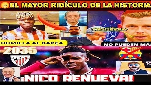 💣NICO WILLIAMS SE QUEDA|LAS PRUEBAS DE LA HUMILLACIÓN AL CHIRINGUITO|JOTA JORDI|JOSÉ ÁLVAREZ #barça