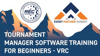 Tournament Manager Software Training for Beginners – VRC screenshot 2
