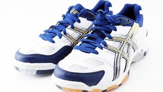 asics Volleyball Shoes asics LEORD 4 TVR469 white X navy-blue   95926