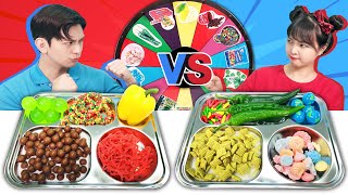 [ The best plate VS Worst plate ] Magic wheel Mukbang Food Draw Random Challenge