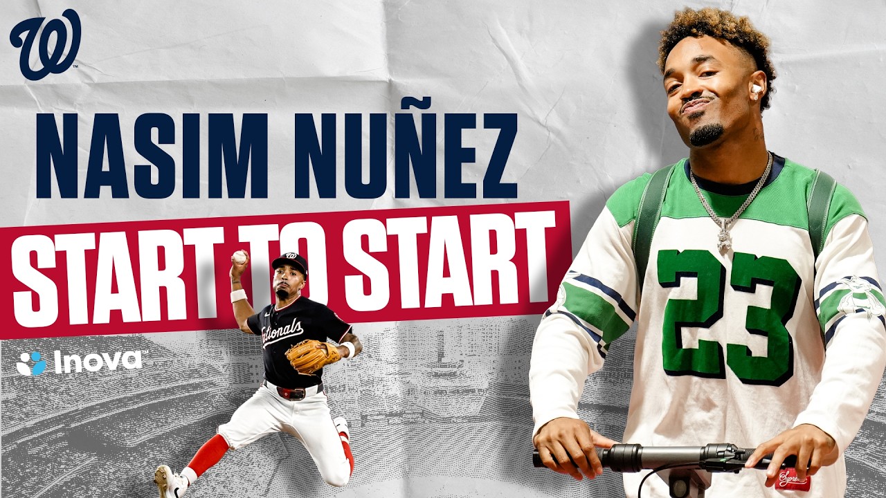 Nasim Nuñez: Life Between MLB Starts | Start to Start | Presented by Inova