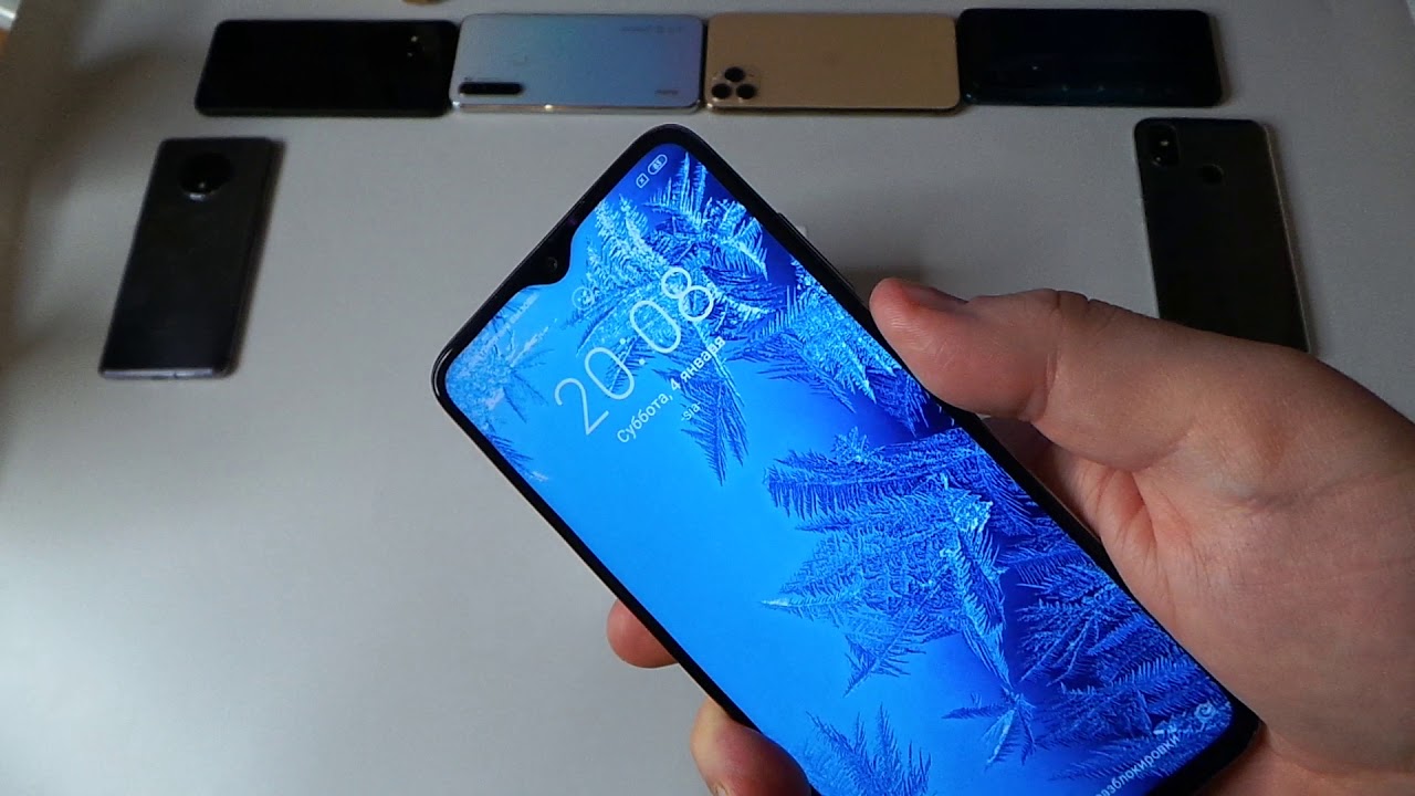 Разбитый Xiaomi Redmi Note 9