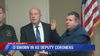 2 Deputy Coroners sworn in at Dale Co. Commission