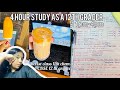 4 hour study with me as a 12th grader(revise class 11th chemistry w/m✨)