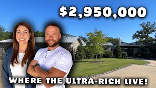 INSANE Mansion in Bryan TX | Where the Ultra Rich Live in Bryan-College Station TX