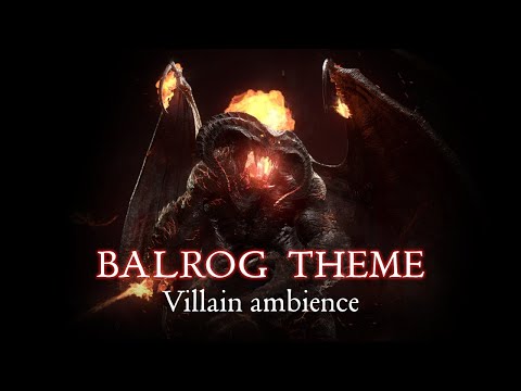 Balrog Theme 1 hour | Calm Ambience Mix | Lord of the Rings Soundtrack