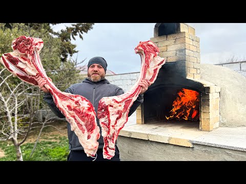 One And A Half Meter Beef Ribs Cooked in the Oven! World Recipe