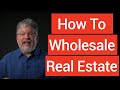 How to Put Together Wholesale Deals in Real Estate Investing